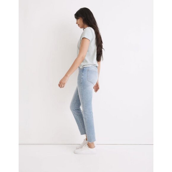 Madewell The Perfect Vintage Jean in Coney Wash: Destroyed Edition Women's 29 - Picture 2 of 9